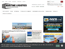 Tablet Screenshot of maritimeprofessional.com
